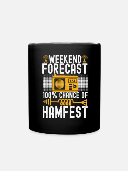 Ham Radio Ham Funker - Tasse einfarbig - Schwarz