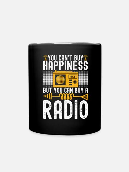 Ham Radio Ham Funker - Tasse einfarbig - Schwarz