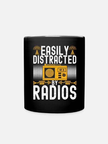 Ham Radio Ham Funker - Tasse einfarbig - Schwarz