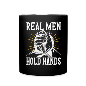 Arm wrestling arm wrestling - Full Colour Mug - black - Front