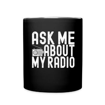Ham Radio Ham Radio Operator - Full Colour Mug - black - Front