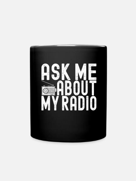 Ham Radio Ham Funker - Tasse einfarbig - Schwarz