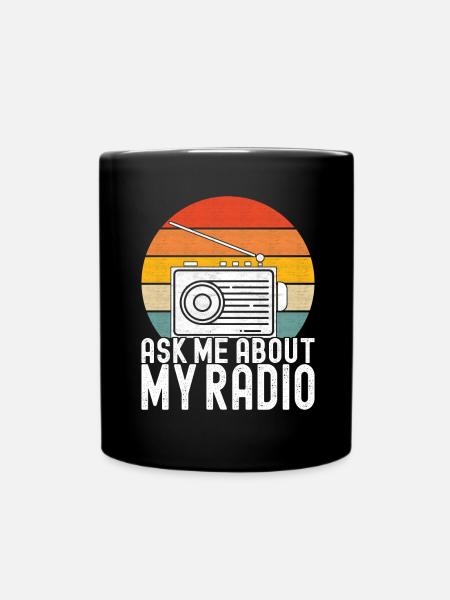 Ham Radio Ham Funker - Tasse einfarbig - Schwarz