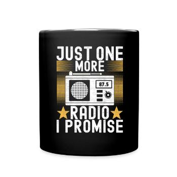 Ham Radio Ham Radio Operator - Full Colour Mug - black - Front