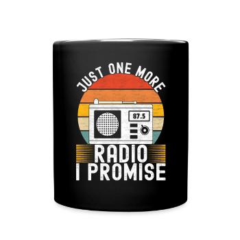 Ham Radio Ham Radio Operator - Full Colour Mug - black - Front