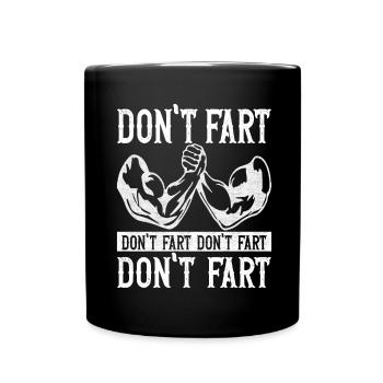 Arm wrestling arm wrestling - Full Colour Mug - black - Front