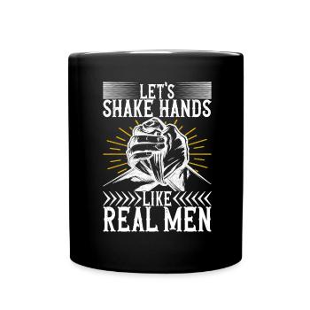 Arm wrestling arm wrestling - Full Colour Mug - black - Front
