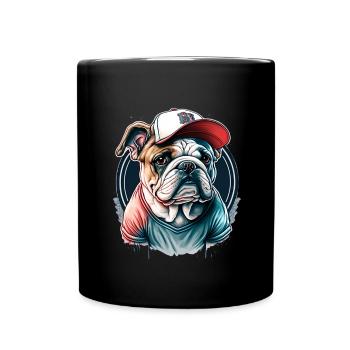 Bulldog - Mug uni - noir - Devant