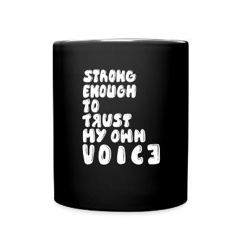 Feminism Strength - Full Colour Mug - black - Front