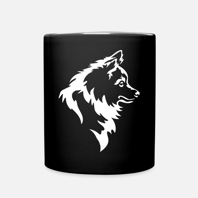 Tête pointue « Black Edition » - Mug uni - noir