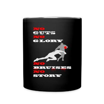 Pas de tripes, pas de gloire - Mug uni - noir - Devant