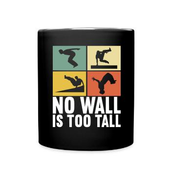 Parkour Freerunning - Full Colour Mug - black - Front