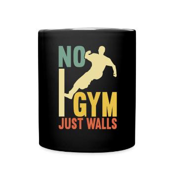 Parkour Freerunning - Full Colour Mug - black - Front