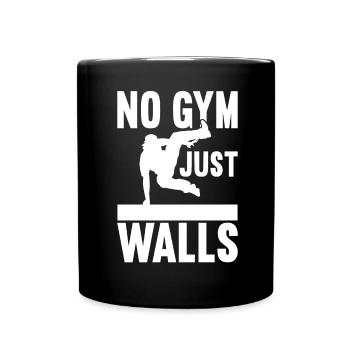 Parkour Freerunning - Full Colour Mug - black - Front