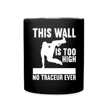 Parkour Freerunning - Full Colour Mug - black - Front