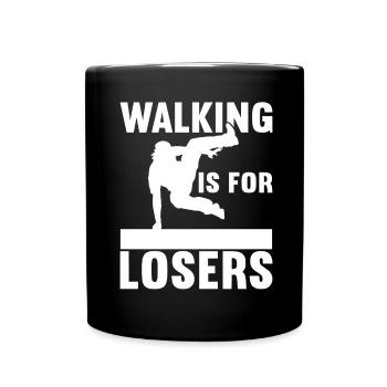 Parkour Freerunning - Full Colour Mug - black - Front