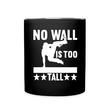 Parkour Freerunning - Full Colour Mug - black - Front