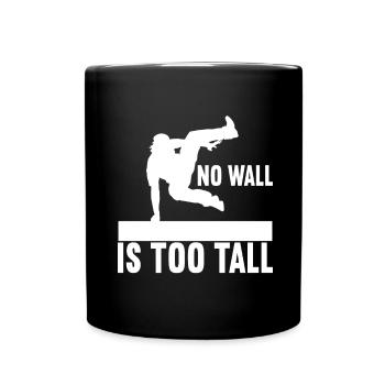 Parkour Freerunning - Full Colour Mug - black - Front