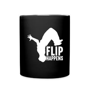 Parkour Freerunning - Full Colour Mug - black - Front