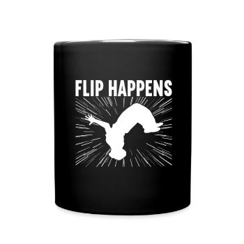 Parkour Freerunning - Full Colour Mug - black - Front