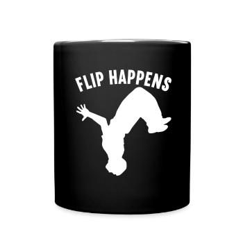 Parkour Freerunning - Mug uni - noir - Devant