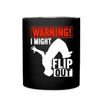 Parkour Freerunning - Full Colour Mug - black - Front