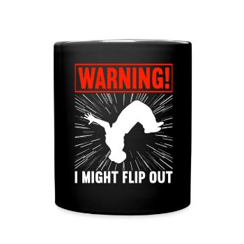 Parkour Freerunning - Full Colour Mug - black - Front