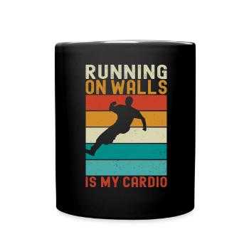 Parkour Freerunning - Full Colour Mug - black - Front