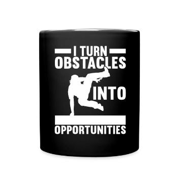 Parkour Freerunning - Mug uni - noir - Devant