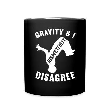 Parkour Freerunning - Full Colour Mug - black - Front