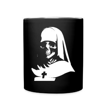 Libérez vos ténèbres intérieures Nonne satanique, occulte, - Mug uni - noir - Devant