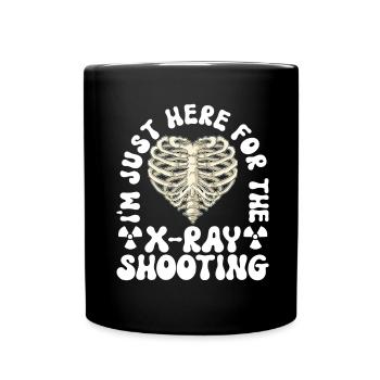 Radiologie Radiologe - Tasse einfarbig - Schwarz - Vorne