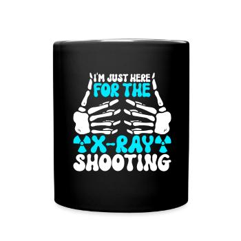 Radiologie Radiologe - Tasse einfarbig - Schwarz - Vorne
