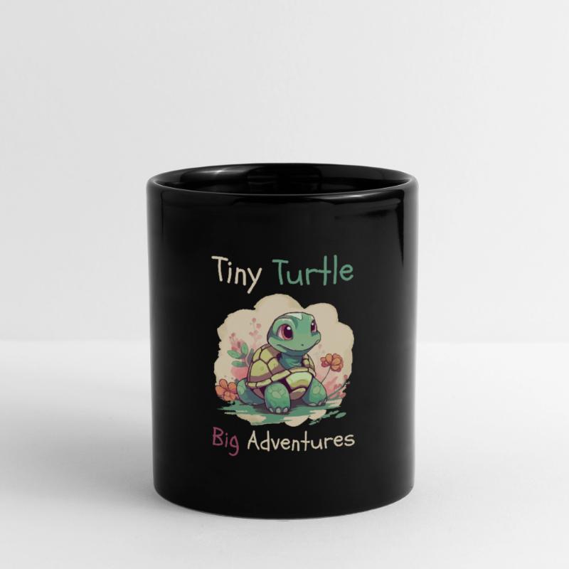 Tiny Turtle Adventure Design Full Colour Mug