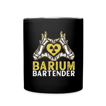 Radiologie Radiologe - Tasse einfarbig - Schwarz - Vorne