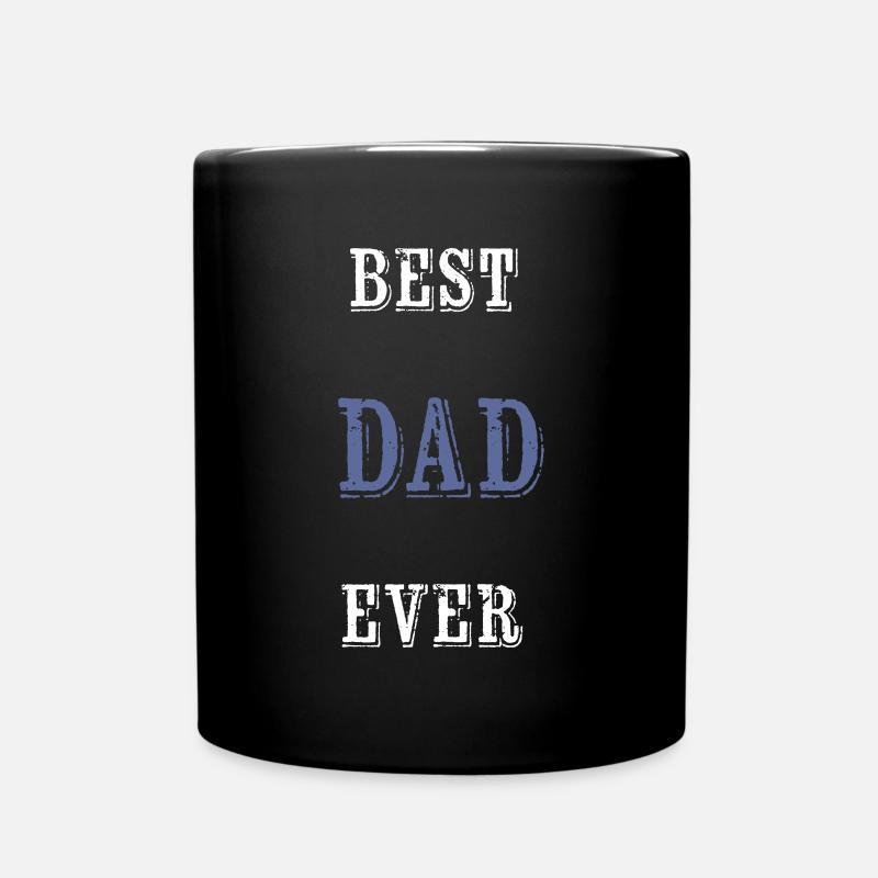 Best father ever - Full Colour Mug - black
