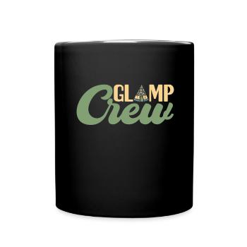 Glamping Glamper - Full Colour Mug - black - Front