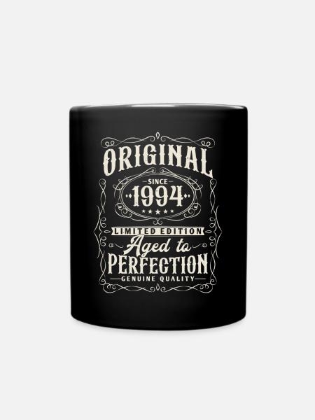 Original 1994 Vintage Born Vintage Birthday - Mug uni - noir