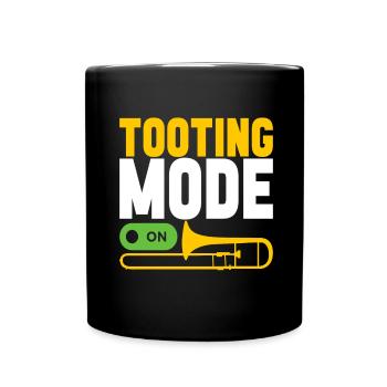 Posaune Trombone - Mug uni - noir - Devant