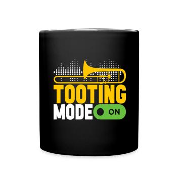 Posaune Trombone - Mug uni - noir - Devant
