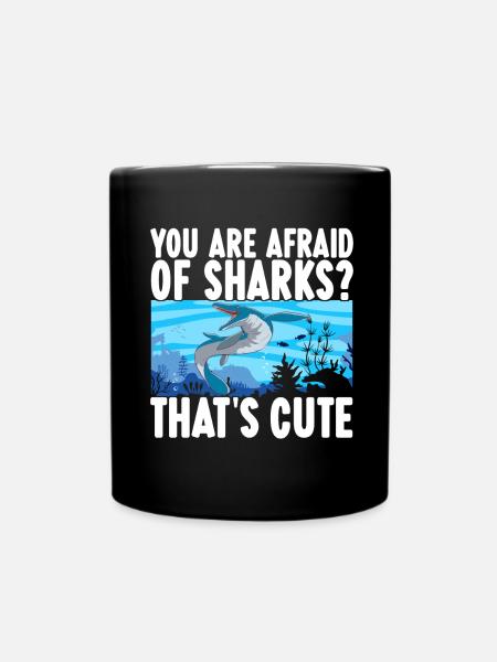 Mosasaurus Dinosaurier - Tasse einfarbig - Schwarz