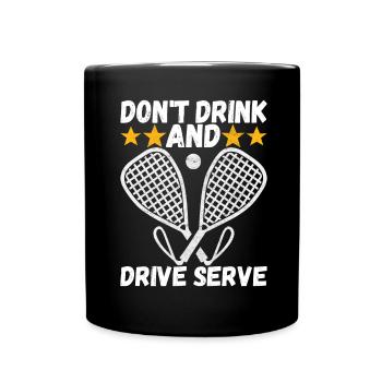 Racquetball Racquetball Player - Full Colour Mug - black - Front