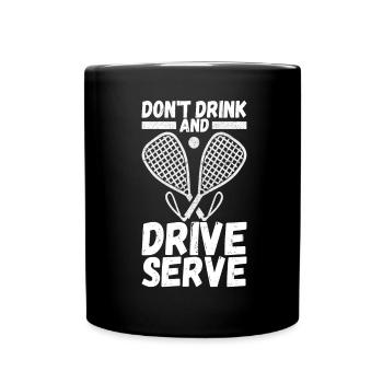Racquetball Racquetball Player - Full Colour Mug - black - Front