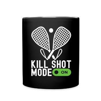 Racquetball Racquetball Player - Full Colour Mug - black - Front