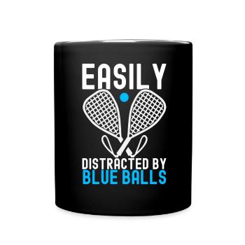 Racquetball Racquetball Player - Full Colour Mug - black - Front