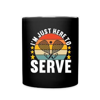 Racquetball Racquetball Player - Full Colour Mug - black - Front