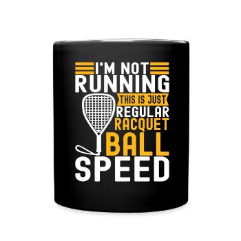 Racquetball Racquetball Player - Full Colour Mug - black - Front