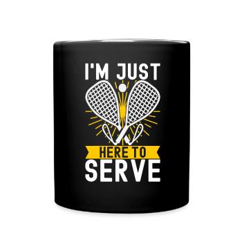 Racquetball Racquetball Player - Full Colour Mug - black - Front
