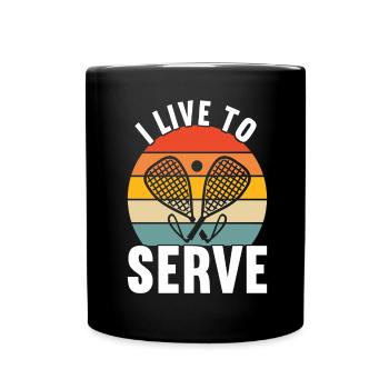Racquetball Racquetball Player - Full Colour Mug - black - Front