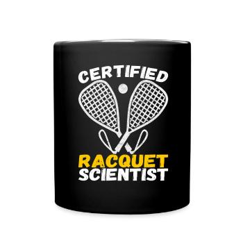 Racquetball Racquetball Player - Full Colour Mug - black - Front